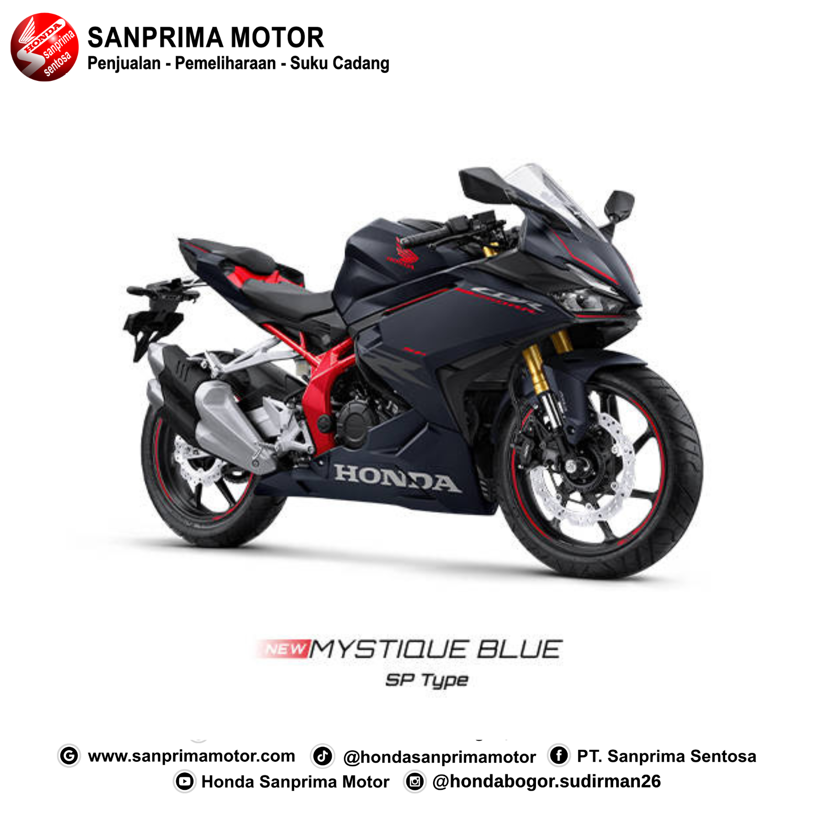CBR 250 RR SP MYSTIQUE BLUE