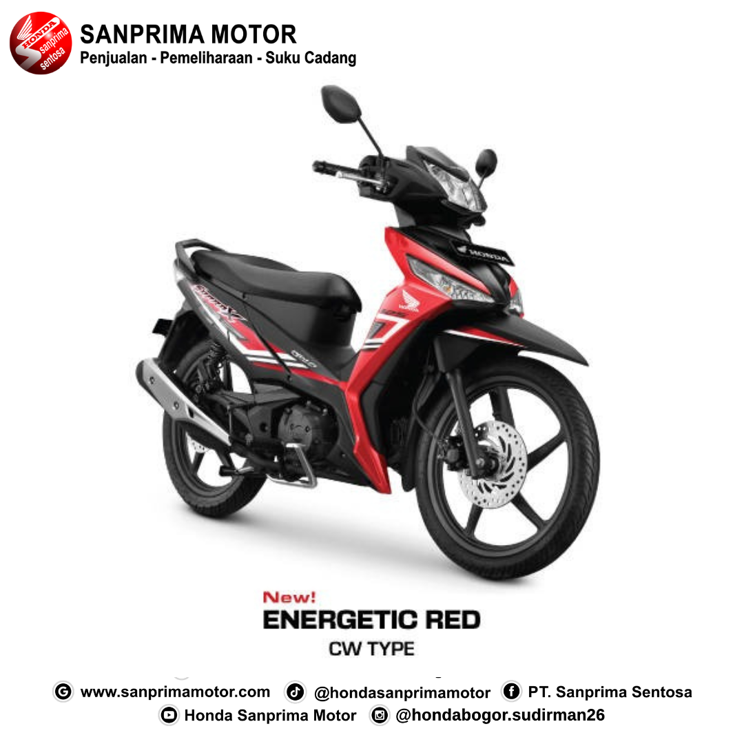 NEW SUPRA X 125 FI CW